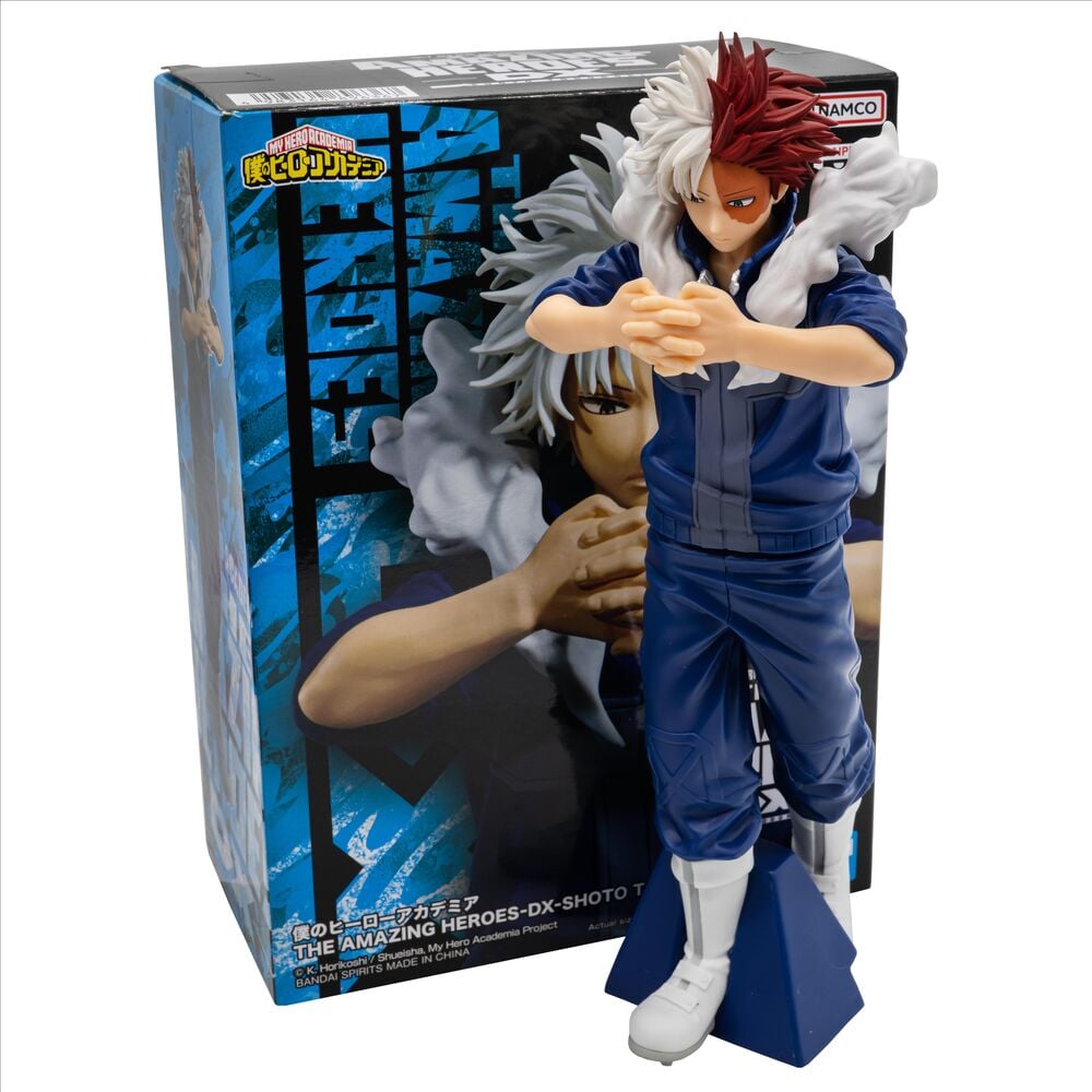 Figura banpresto my hero academia the amazing heroes dx shoto todoroki