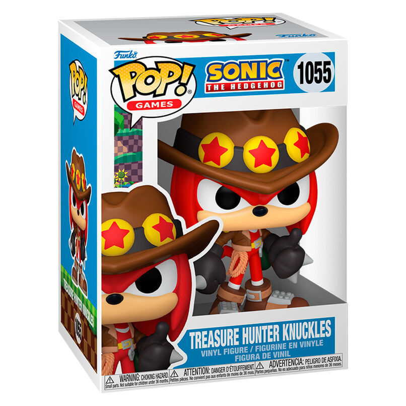 Figura POP Sonic Treasure Hunter Knuckles 9cm