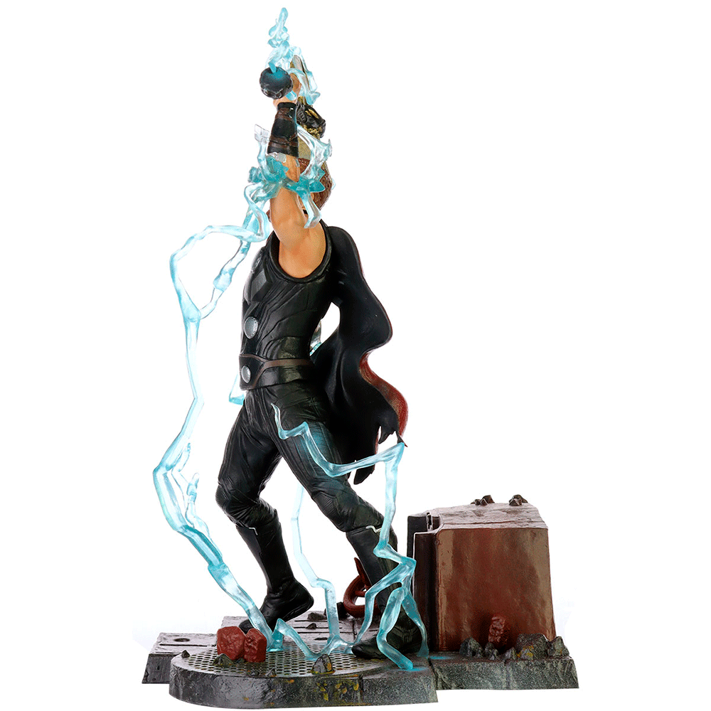 Figura diamond select toys marvel avengers 3 thor con stormbreaker