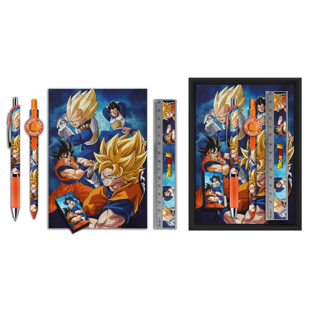 Estuche Papelería Dragon Ball Super 5 piezas