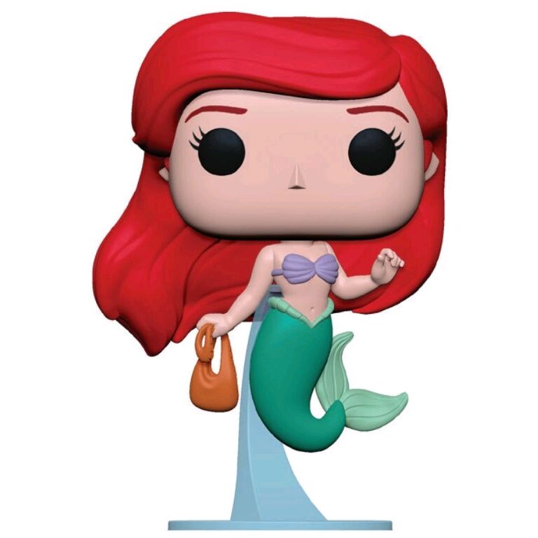 La Sirenita POP! Disney Vinyl Figura Ariel w/ Bag 9 cm