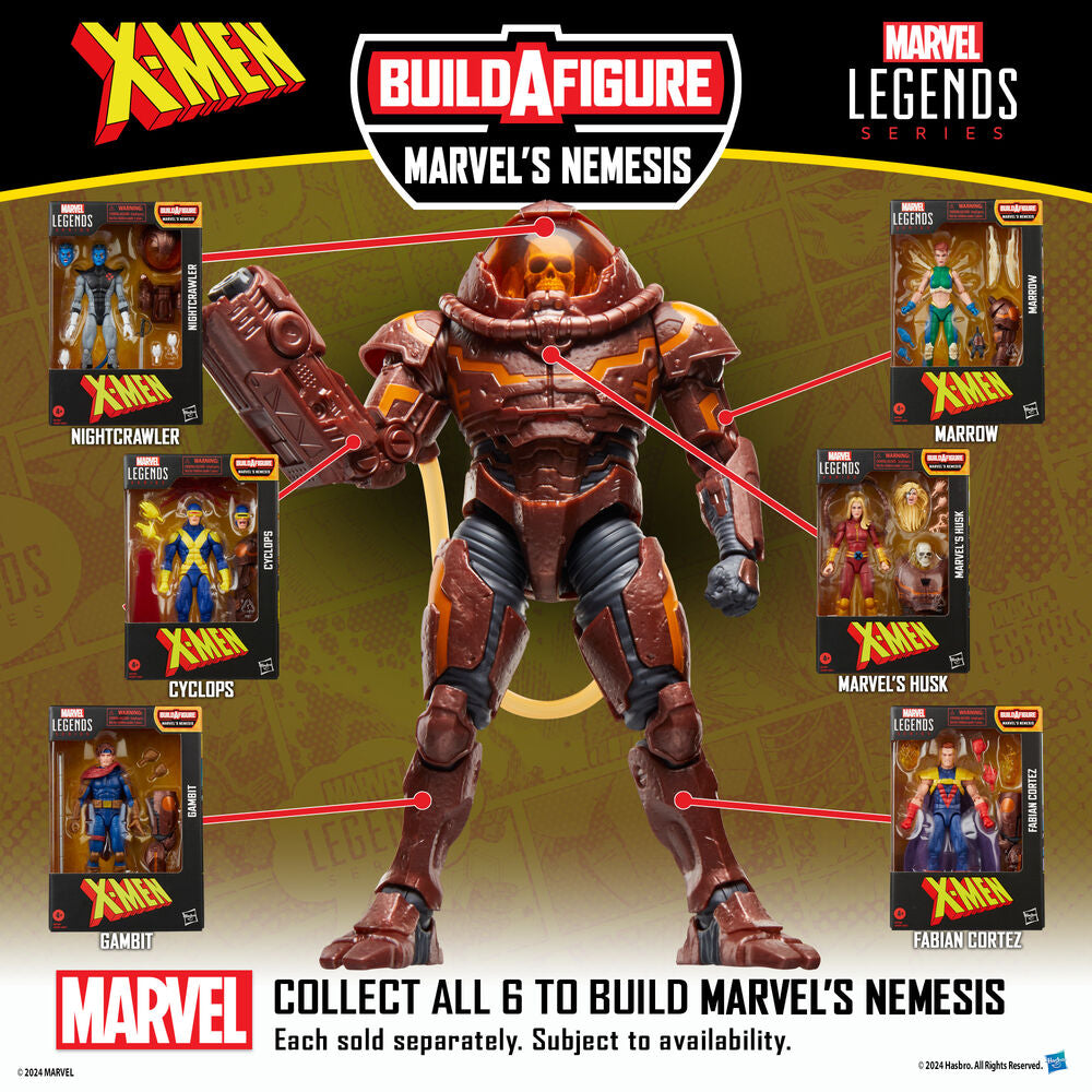X-Men Marvel Legends Figura Marrow (BAF: Marvel's Nemesis) 15 cm