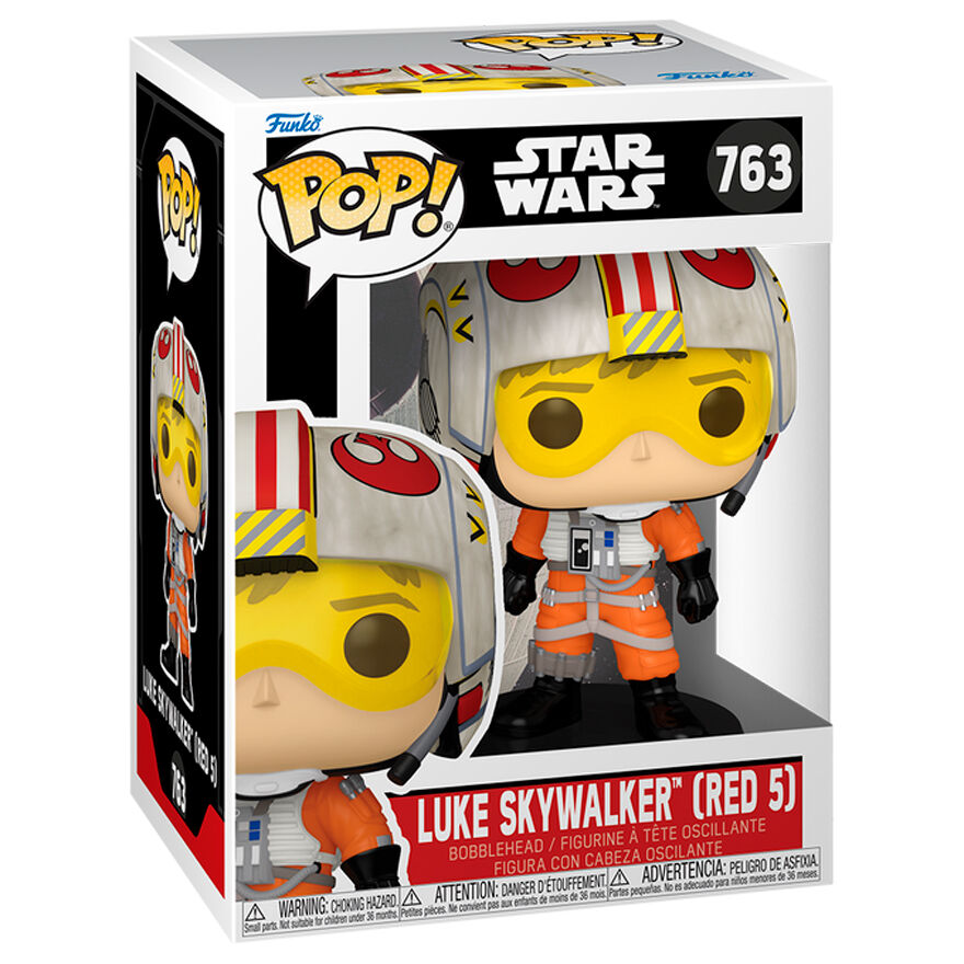 Star Wars Figura POP! Movies Vinyl Luke Red 6 9 cm