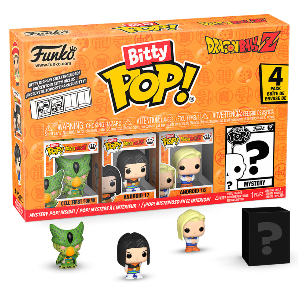 Dragon Ball Pack de 4 Figuras Bitty POP! Vinyl Series 2 2,5 cm