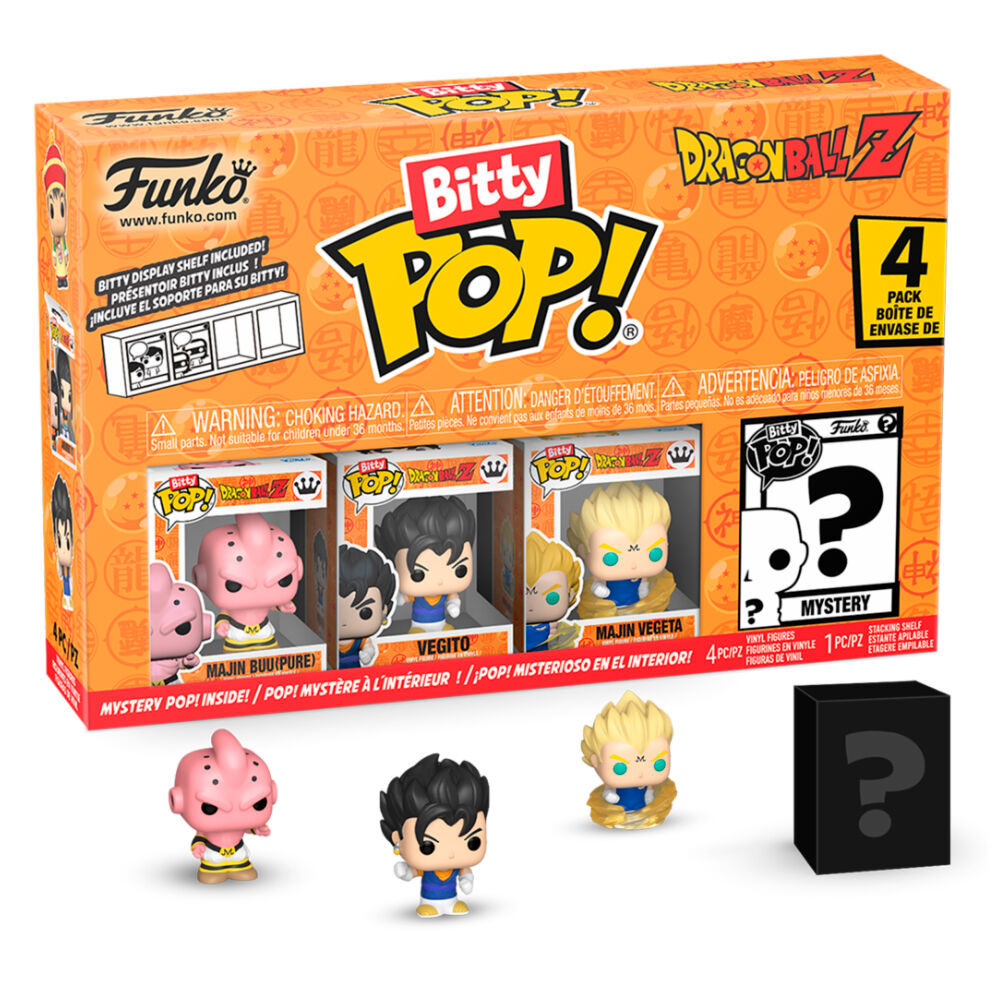 Dragon Ball Pack de 4 Figuras Bitty POP! Vinyl Series 3 2,5 cm
