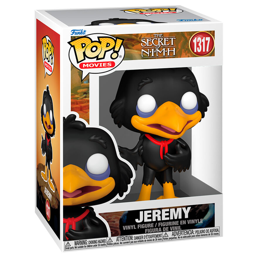 NIMH, el mundo secreto de la señora Brisby Figura POP! Movies Vinyl Jeremy 9 cm