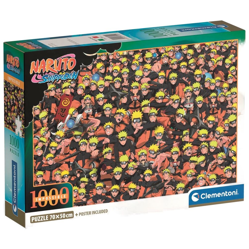 Puzzle Impossible Naruto Shippuden 1000pzs Frikytopia