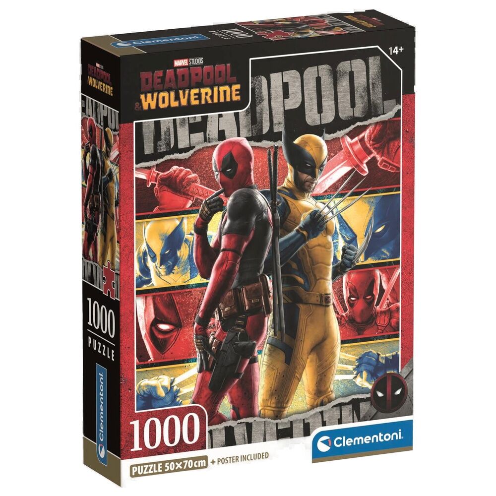 Puzzle Deadpool Marvel 1000pzs Frikytopia