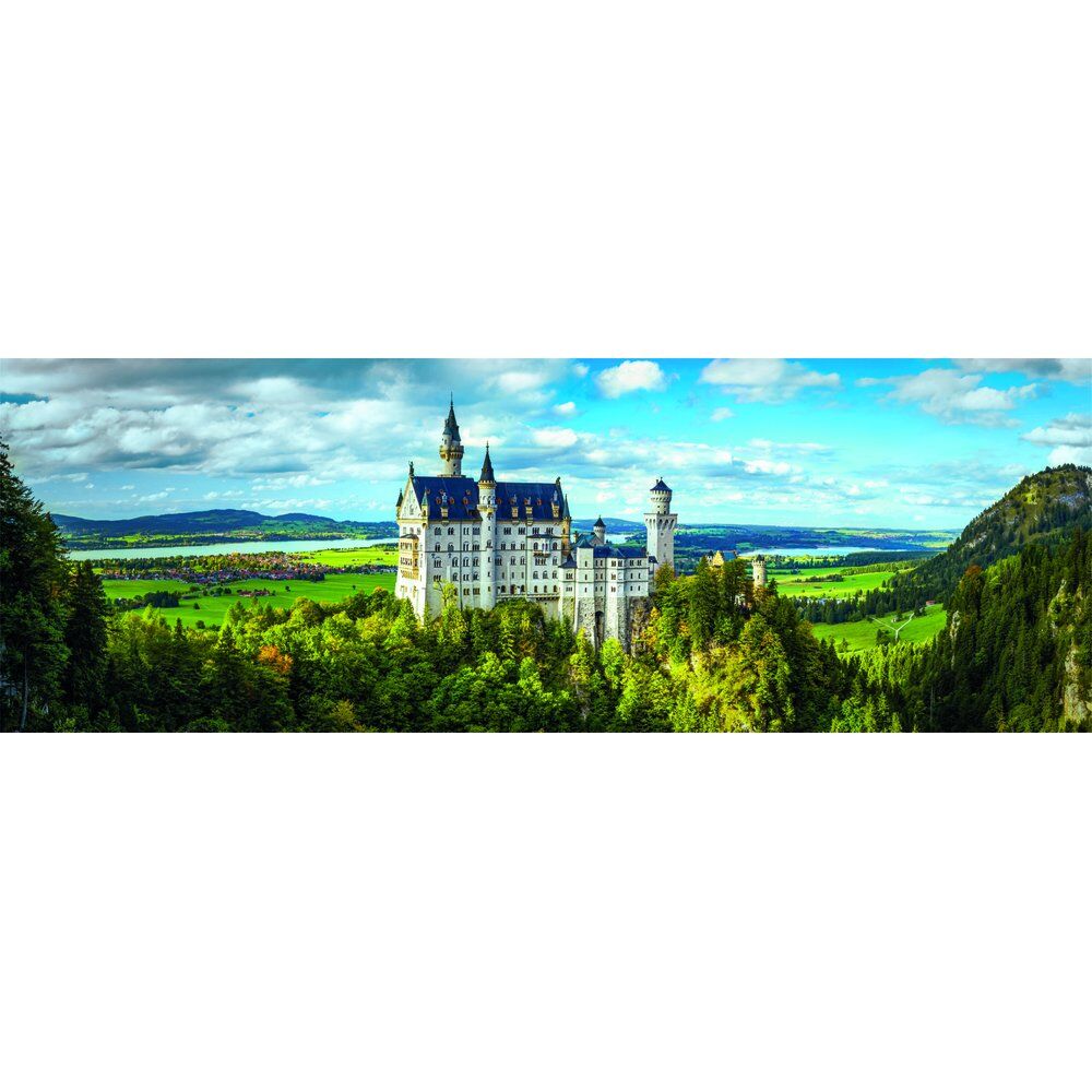 Puzzle Panorama The Neuschwanstein Castle High Quality 1000pzs