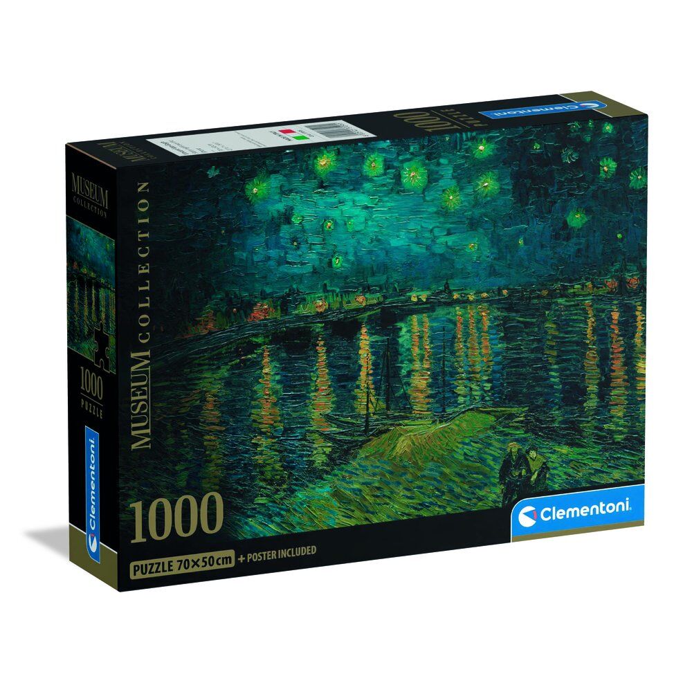 Puzzle Starry Night Over the Rhone Van Gogh Museum 1000pzs Frikytopia