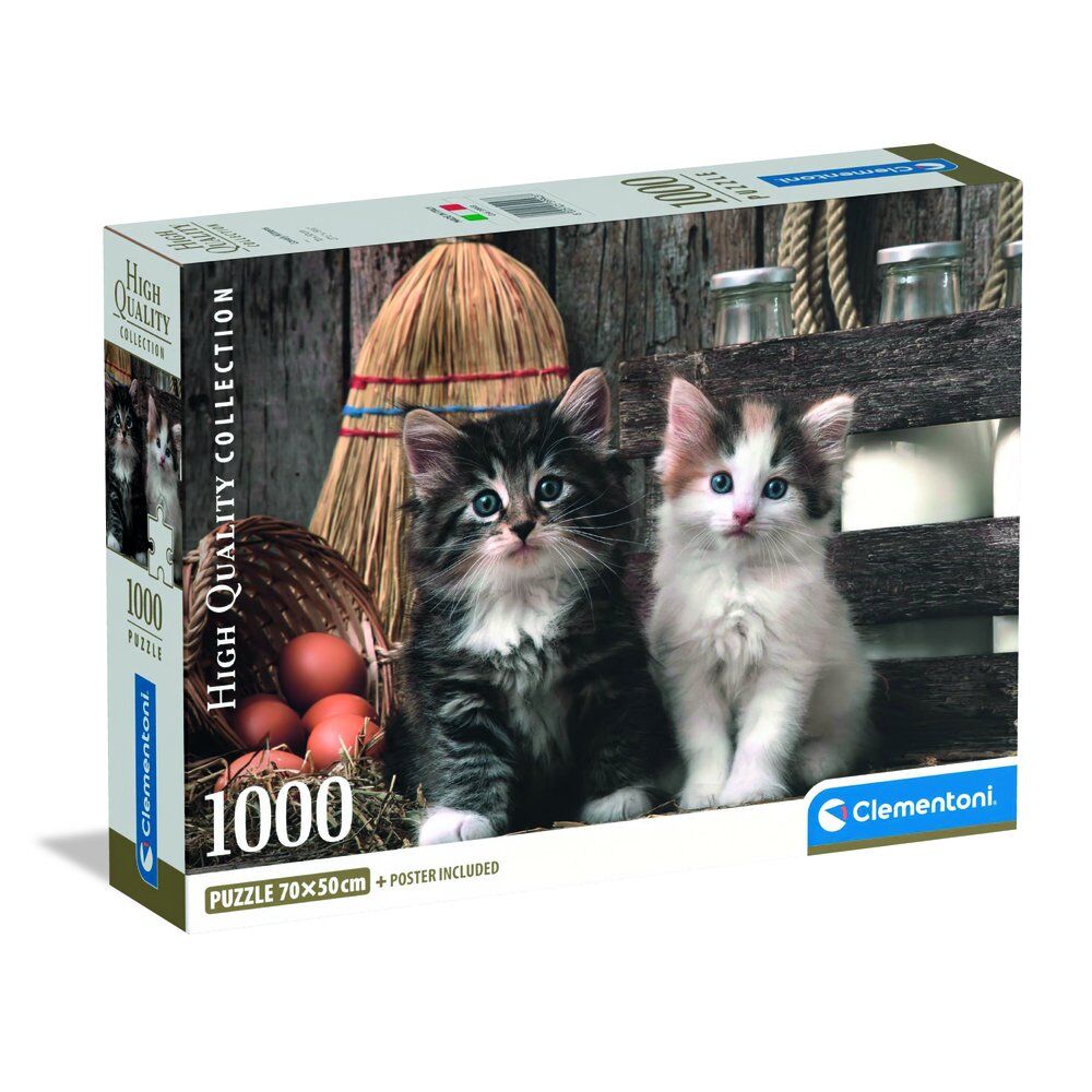 Puzzle Lovely Kittens High Quality 1000pzs Frikytopia