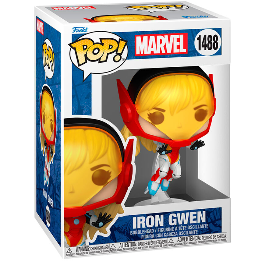 Marvel Comics POP! Comic Books Vinyl Figura Iron Gwen 9 cm