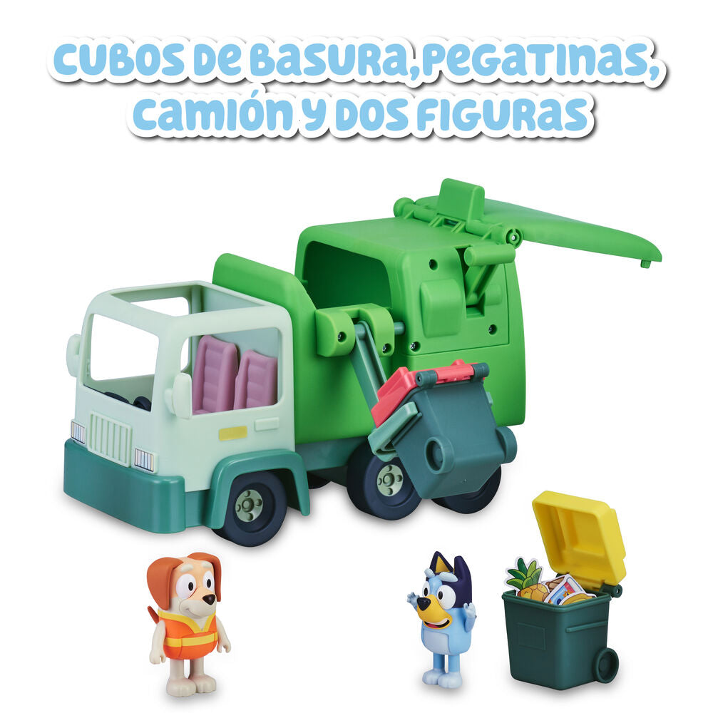 Bluey Vehículo Camión de Basura
