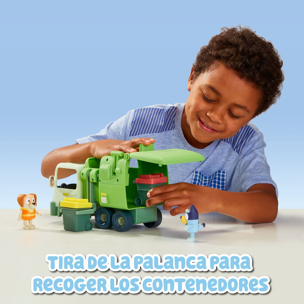 Bluey Vehículo Camión de Basura