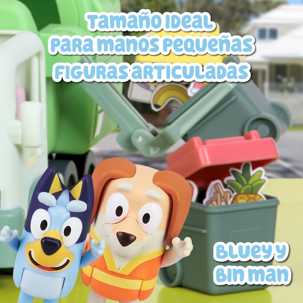 Bluey Vehículo Camión de Basura