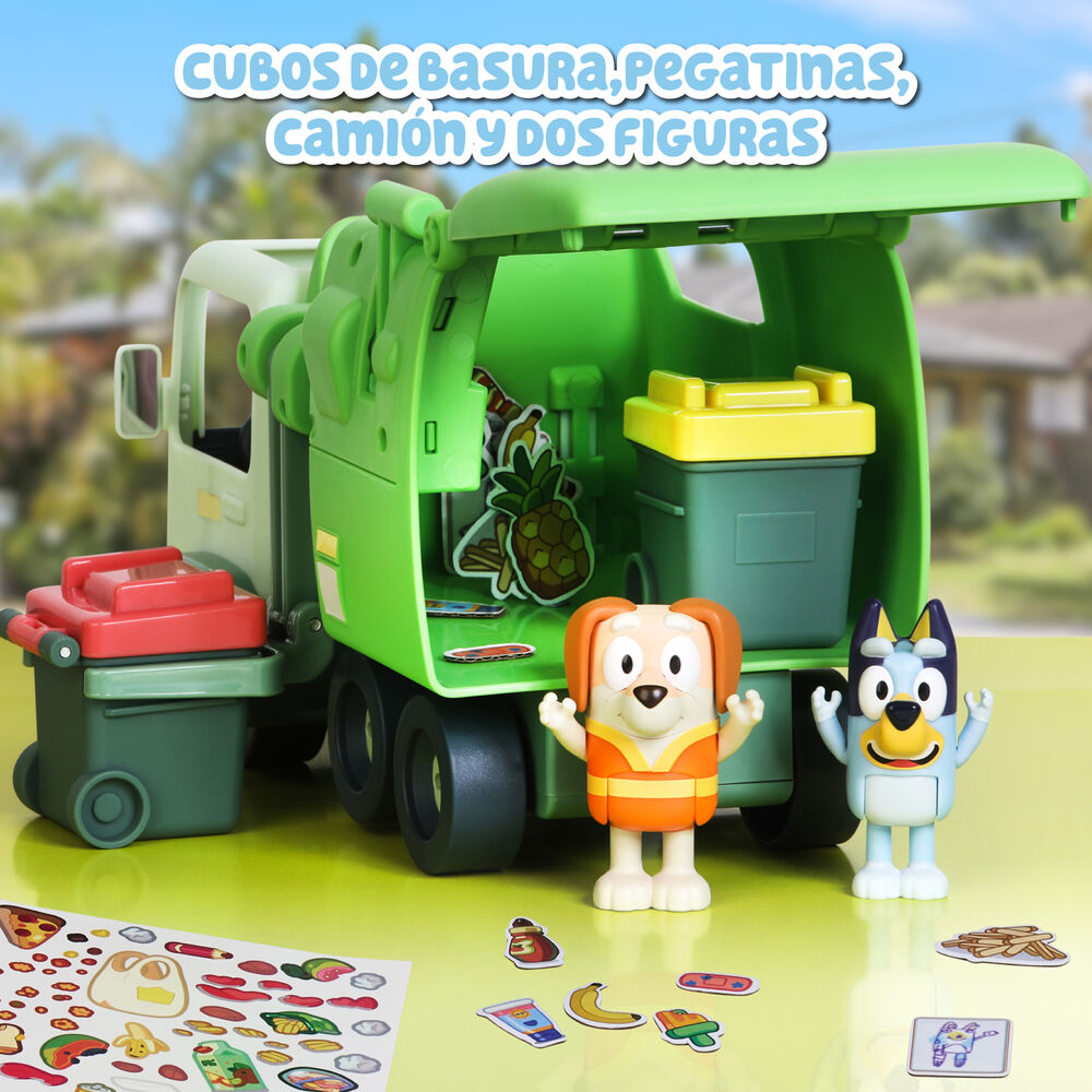 Bluey Vehículo Camión de Basura