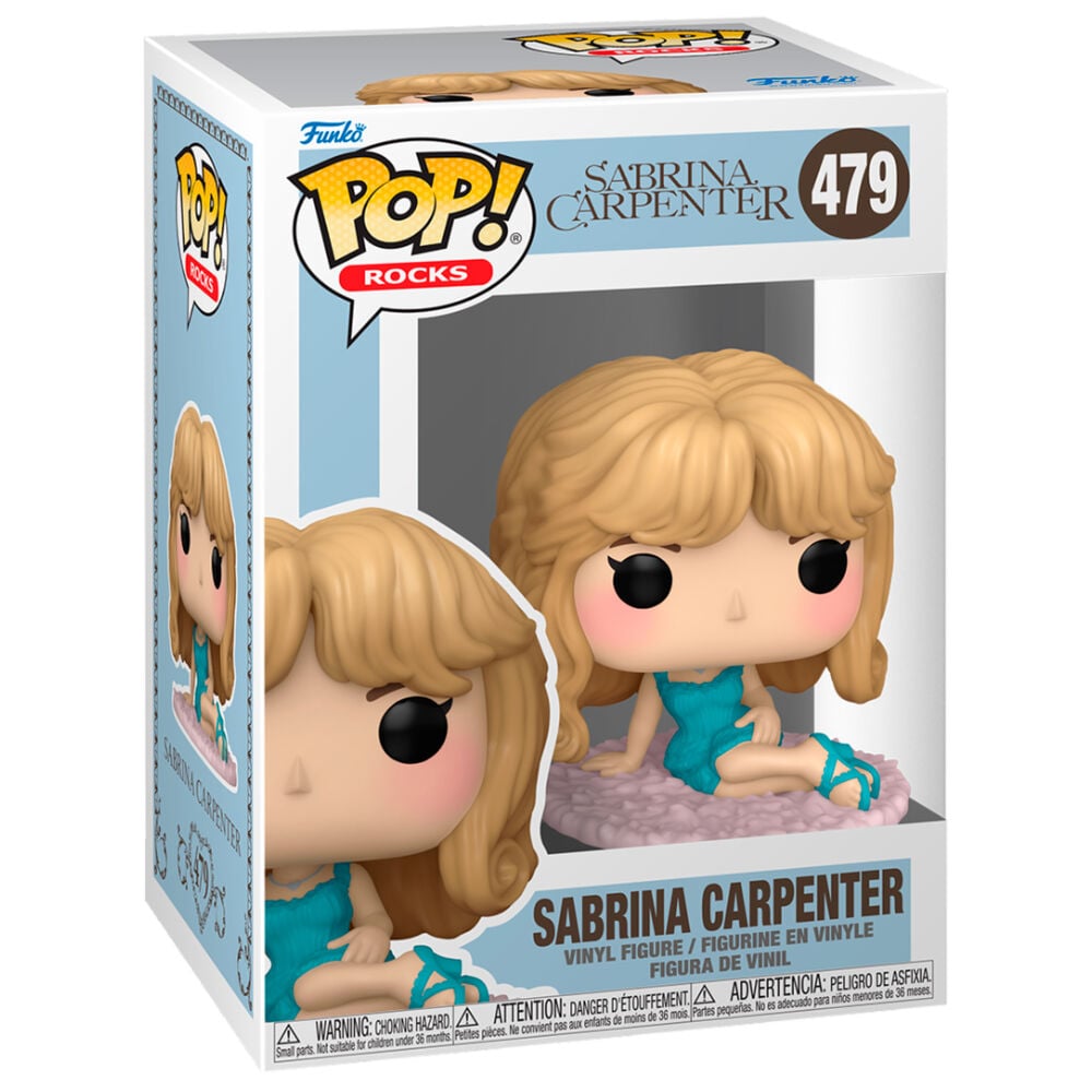 Sabrina Carpenter Figura POP! Rocks Vinyl Sabrina in Night Gown 9 cm