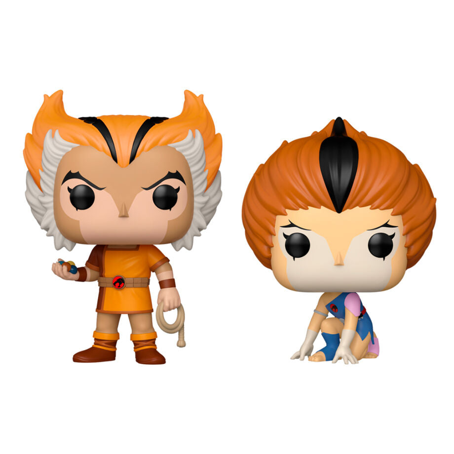 Thundercats Pack de 2 POP! Vinyl Figuras Wilykat & Wilykit 9 cm