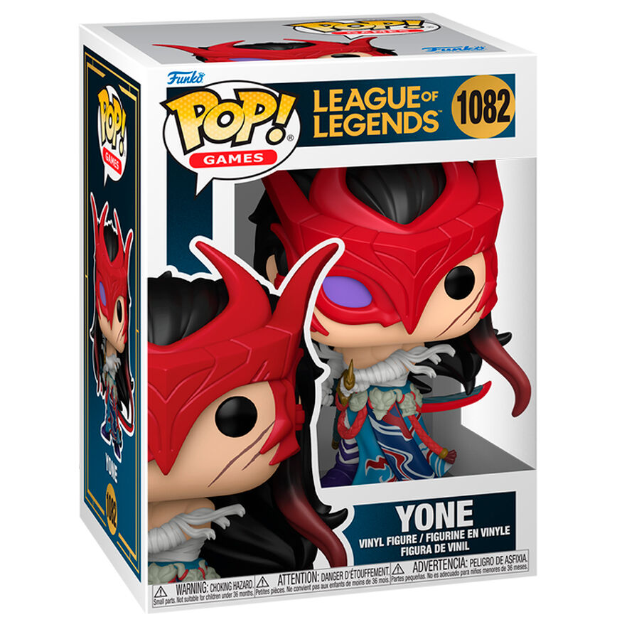 League of Legends POP! Games Vinyl Figura Yone 9 cm