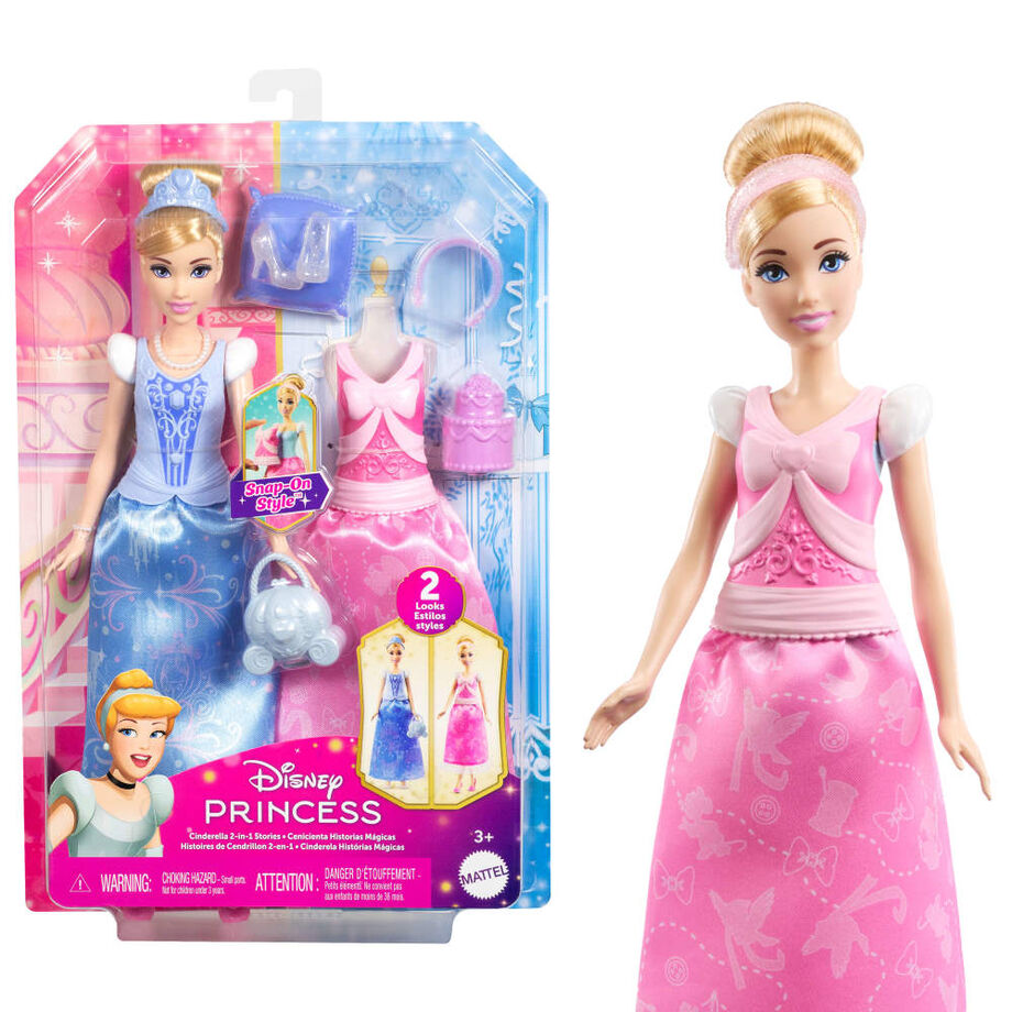 Boneca Cinderela Histórias Mágicas Princesas Disney Frikytopia