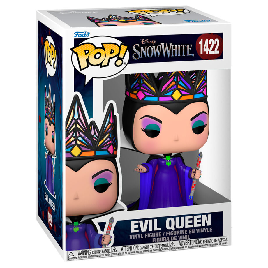 Figura POP Disney Evil Queen Black and White 9cm