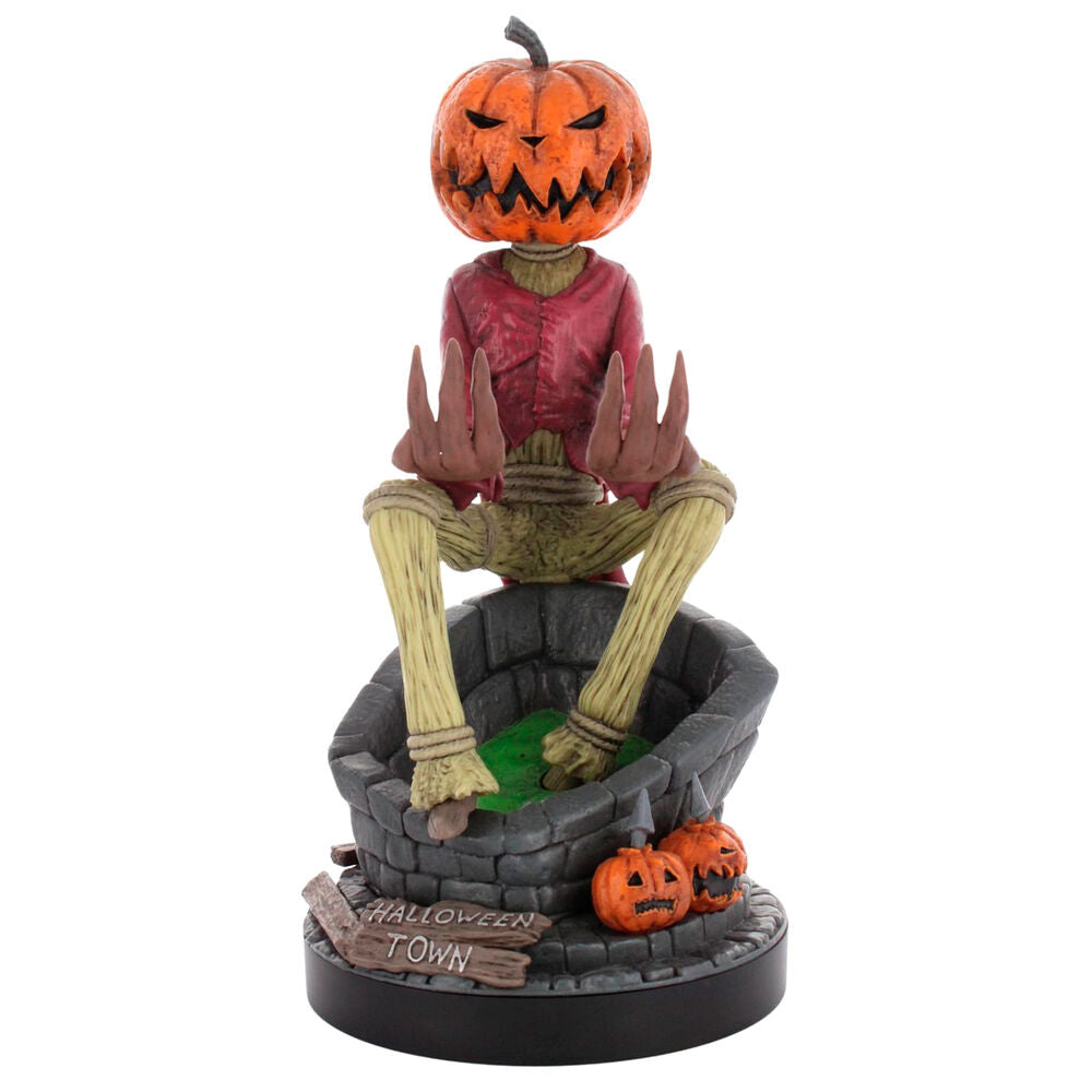 The Nightmare Before Christmas soporte para mando y teléfono Jack Pumpkin Cable Guys 21 cm