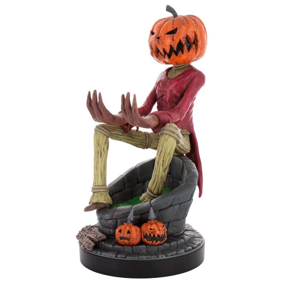 The Nightmare Before Christmas soporte para mando y teléfono Jack Pumpkin Cable Guys 21 cm