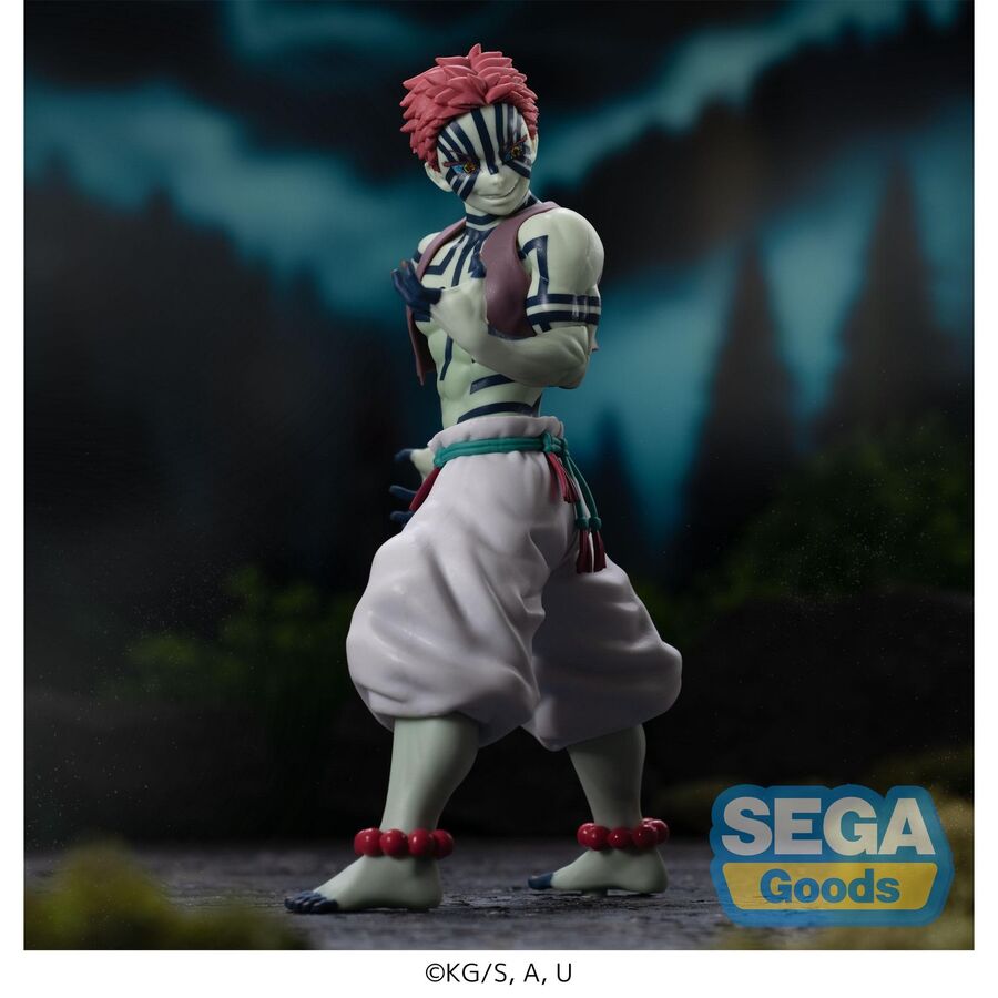 Figura sega goods demon slayer kimetsu no yaiba spm akaza 22cm