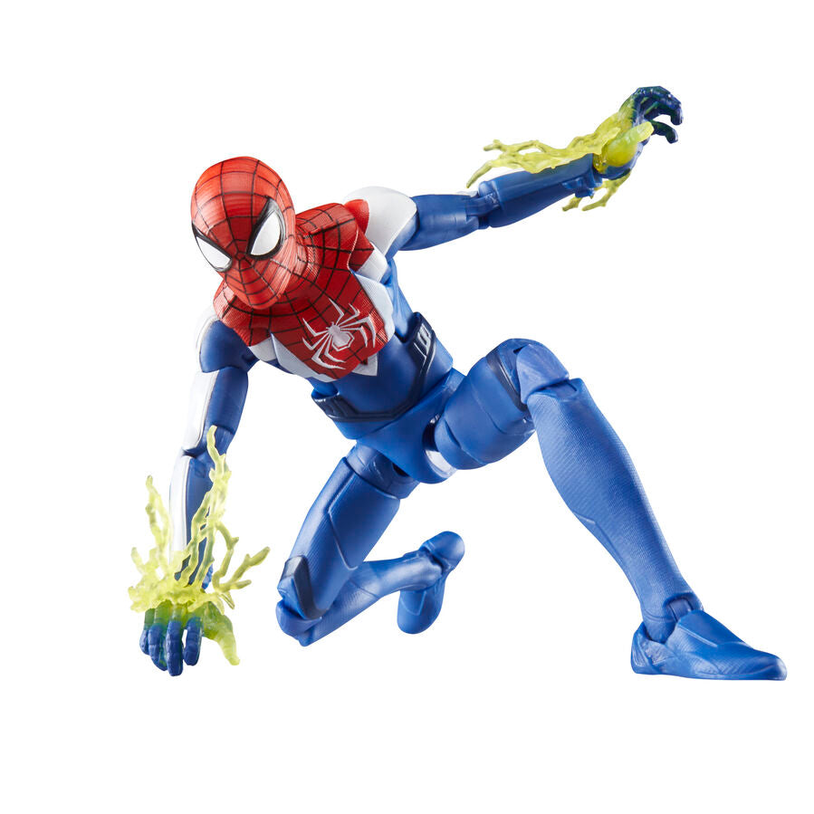 Figura hasbro marvel legends series spider - man 2 miles morales (upgraded suit style)
