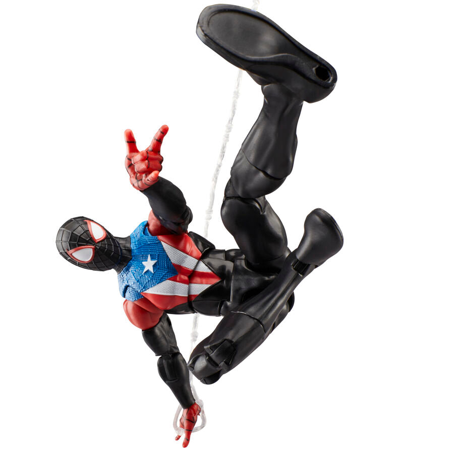 Figura hasbro marvel legends series spider - man 2 miles morales (boricua suit)