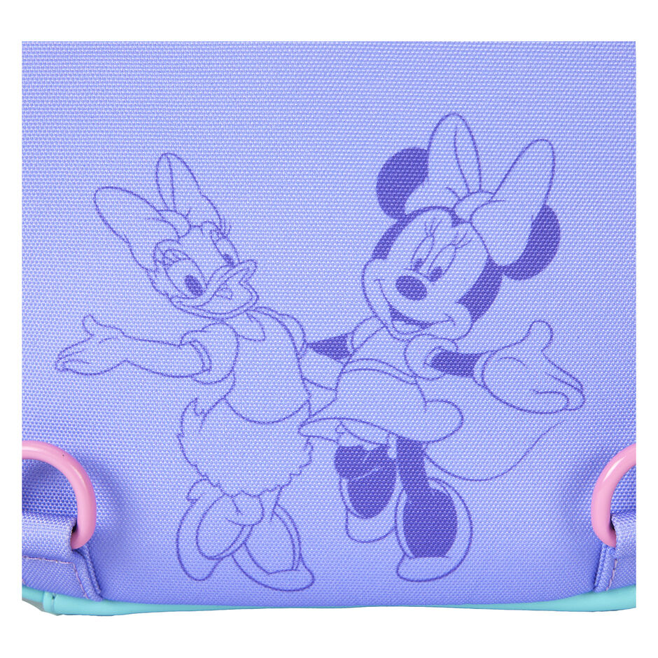 Disney by Loungefly Mochila Mini Daisy Duck & Minnie Mouse Convertible