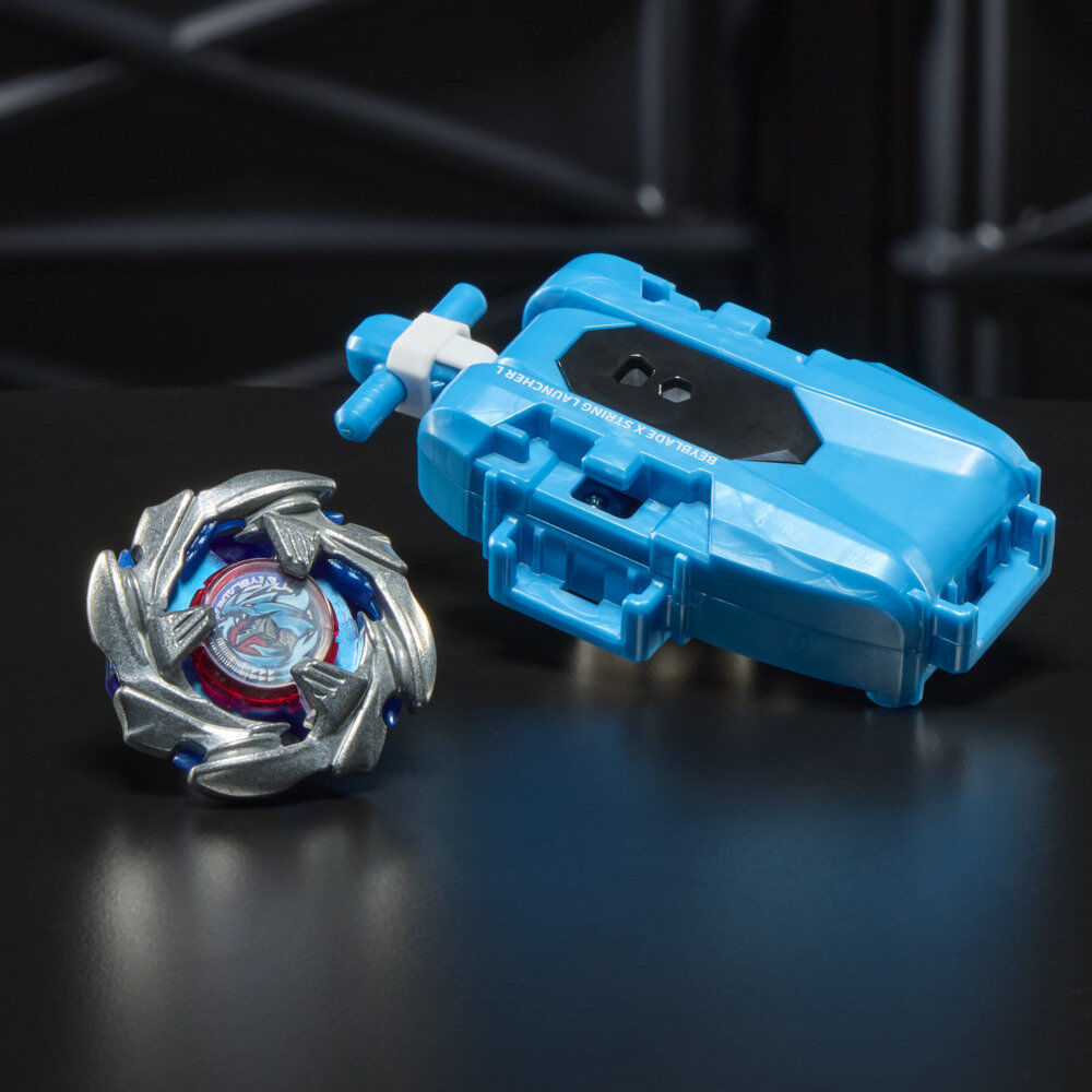 Set Premium lanzador con cuerda y top Cobalt Dragoon 2-60C Beyblade X