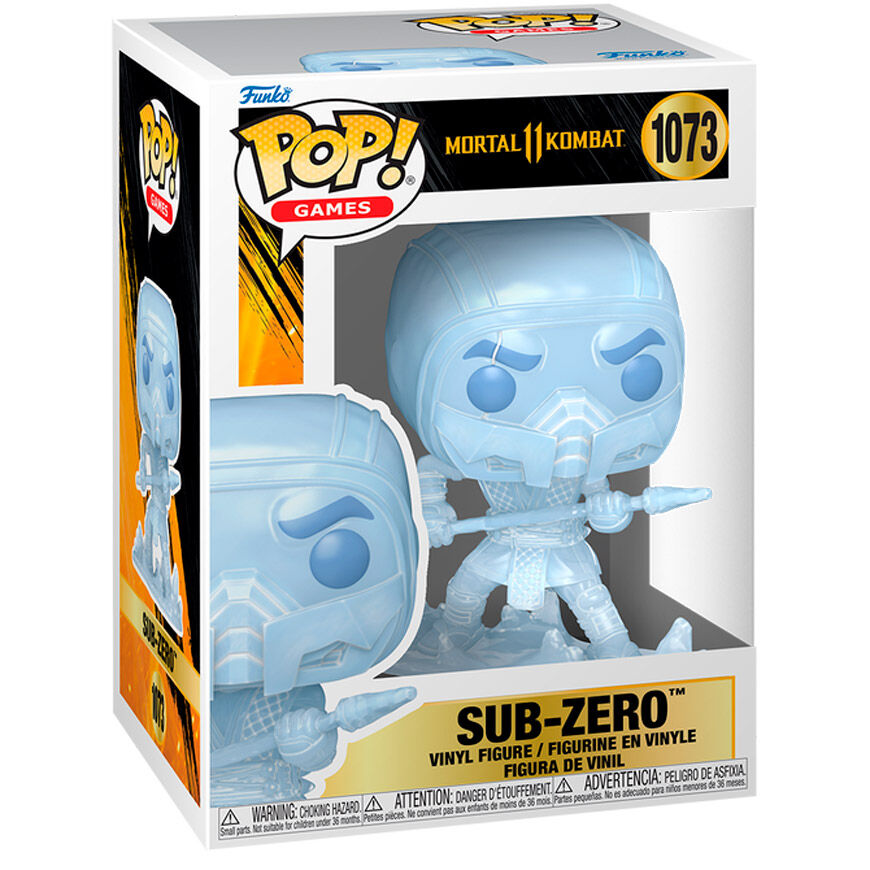 Mortal Kombat POP! Games Vinyl Figura Sub-zero 9 cm