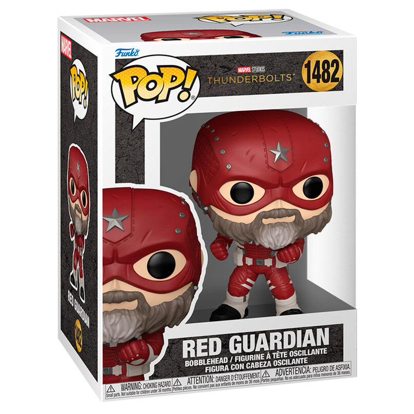 Marvel Thunderbolts Figura POP! Vinyl Red Guardian 9 cm