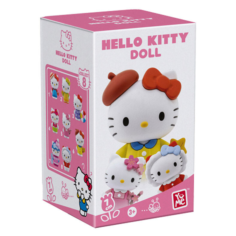 Sanrio Figuras mini Mini-Doll Four Seasons Series Hello Kitty 7 cm Expositor (12)