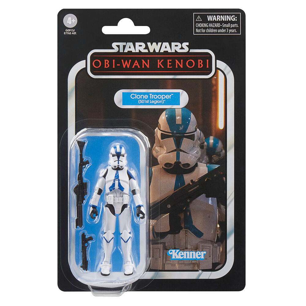Figura Hasbro Star Wars The Vintage Collection Clone Trooper (501st Legion) 9.5 cm