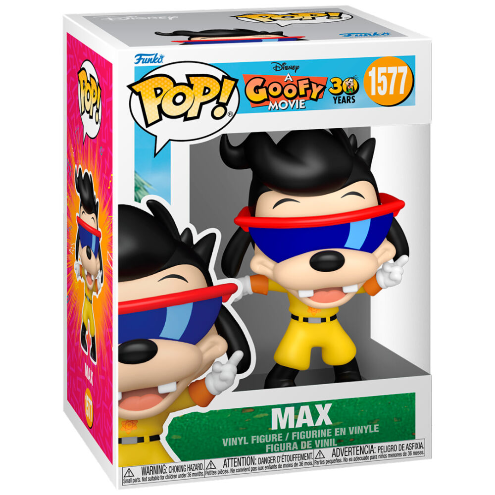 Goofy e hijo Figura POP! Disney Vinyl Max 9 cm