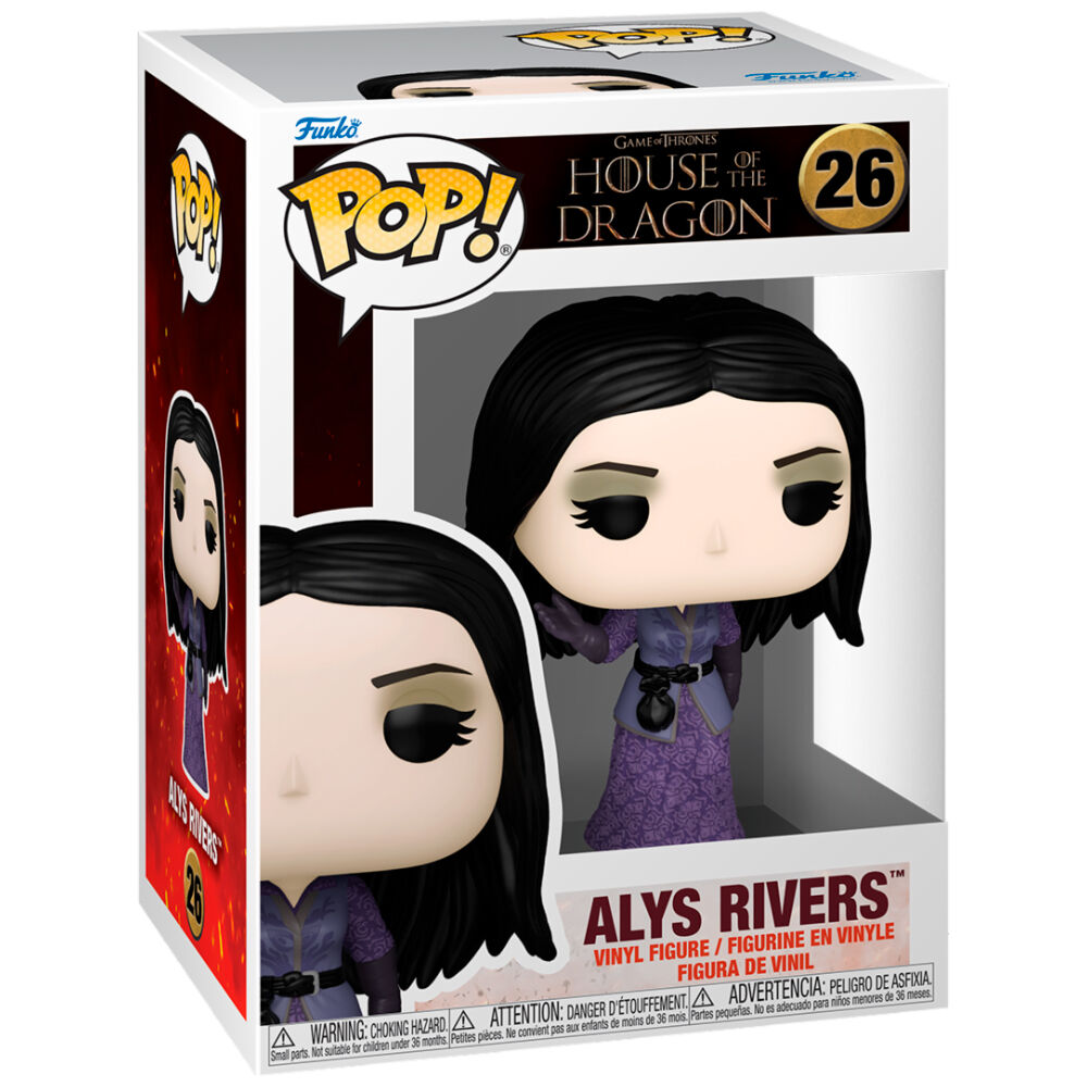 La casa del dragón Figura POP! TV Vinyl Alys Rivers 9 cm