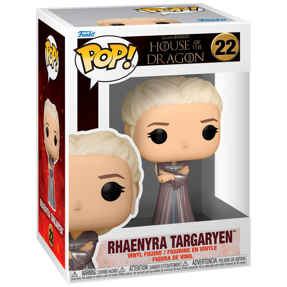 La casa del dragón Figura POP! TV Vinyl Rhaynera Targaryen 9 cm