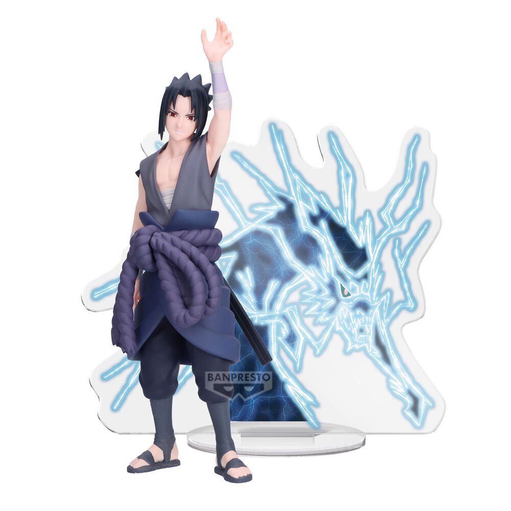 Figura Banpresto Naruto Shippuden Panel Spectacle Lightning From Heaven Sasuke Uchiha 13 cm