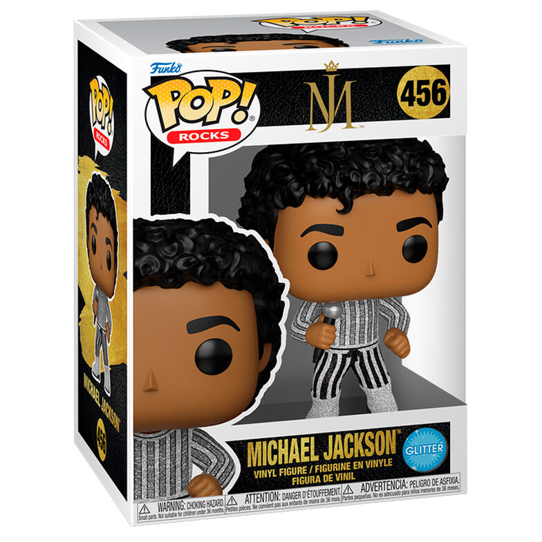 Michael Jackson POP! Rocks Vinyl Figura Rock With You(GL) 9 cm