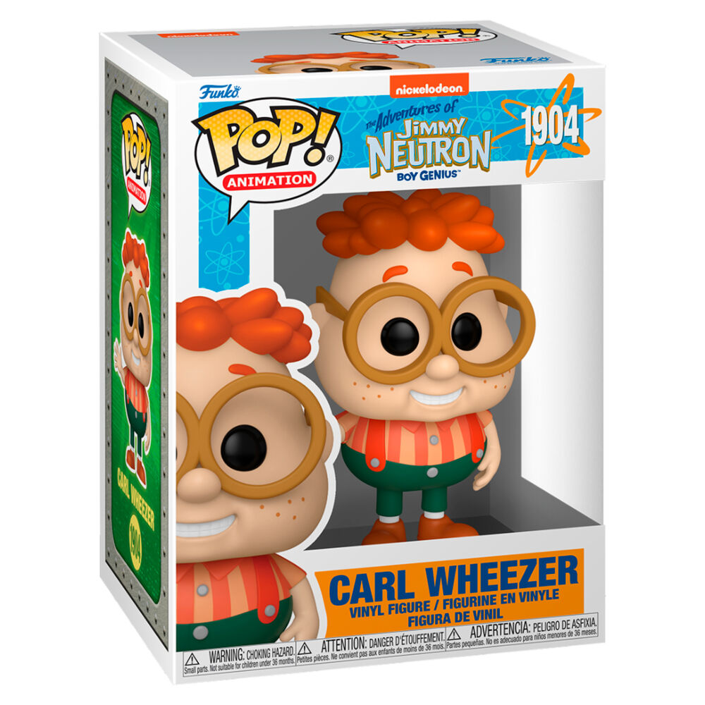Jimmy Neutron POP! TV Vinyl Figura Carl 9 cm