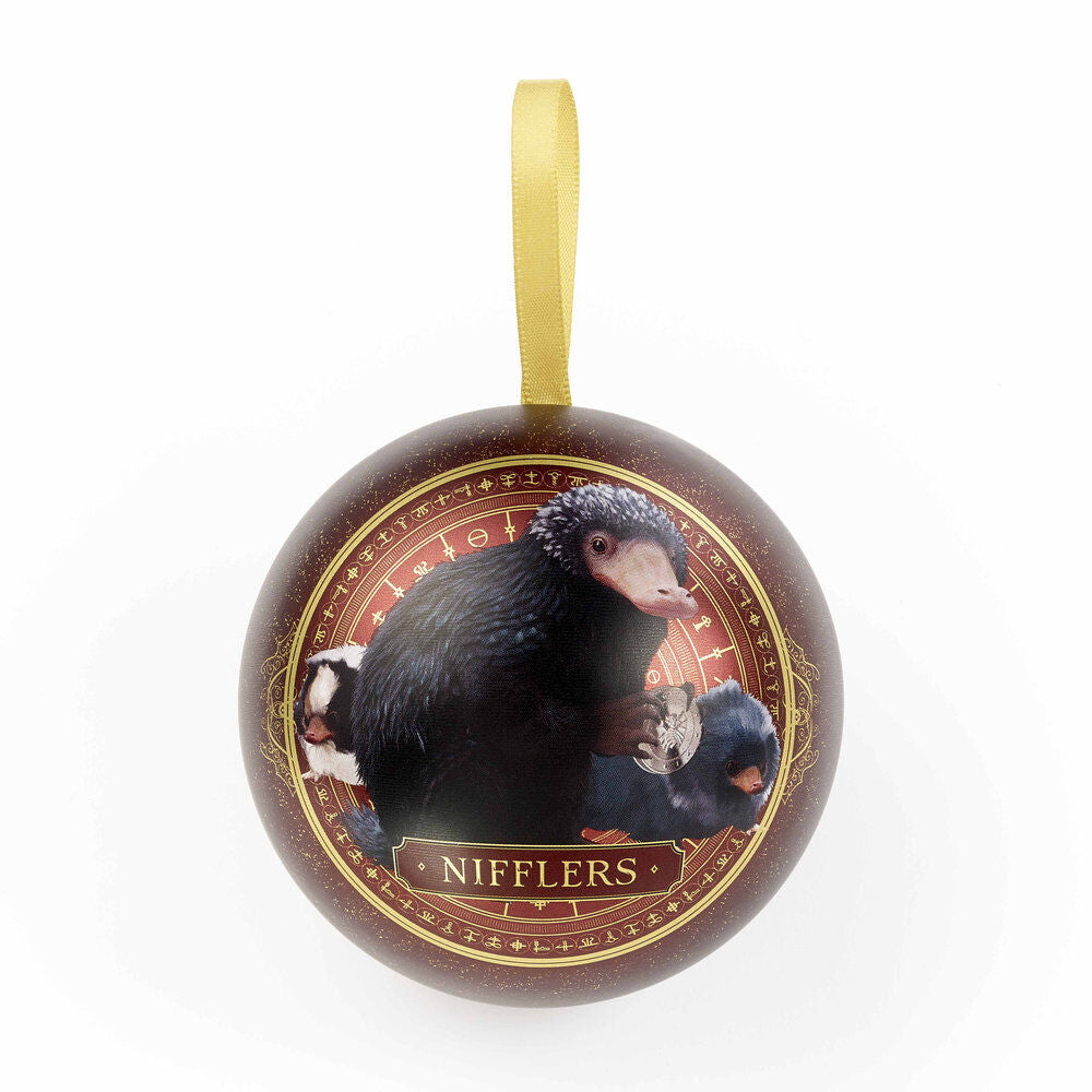 Animales fantásticos Bola de Navidad con collar Niffler
