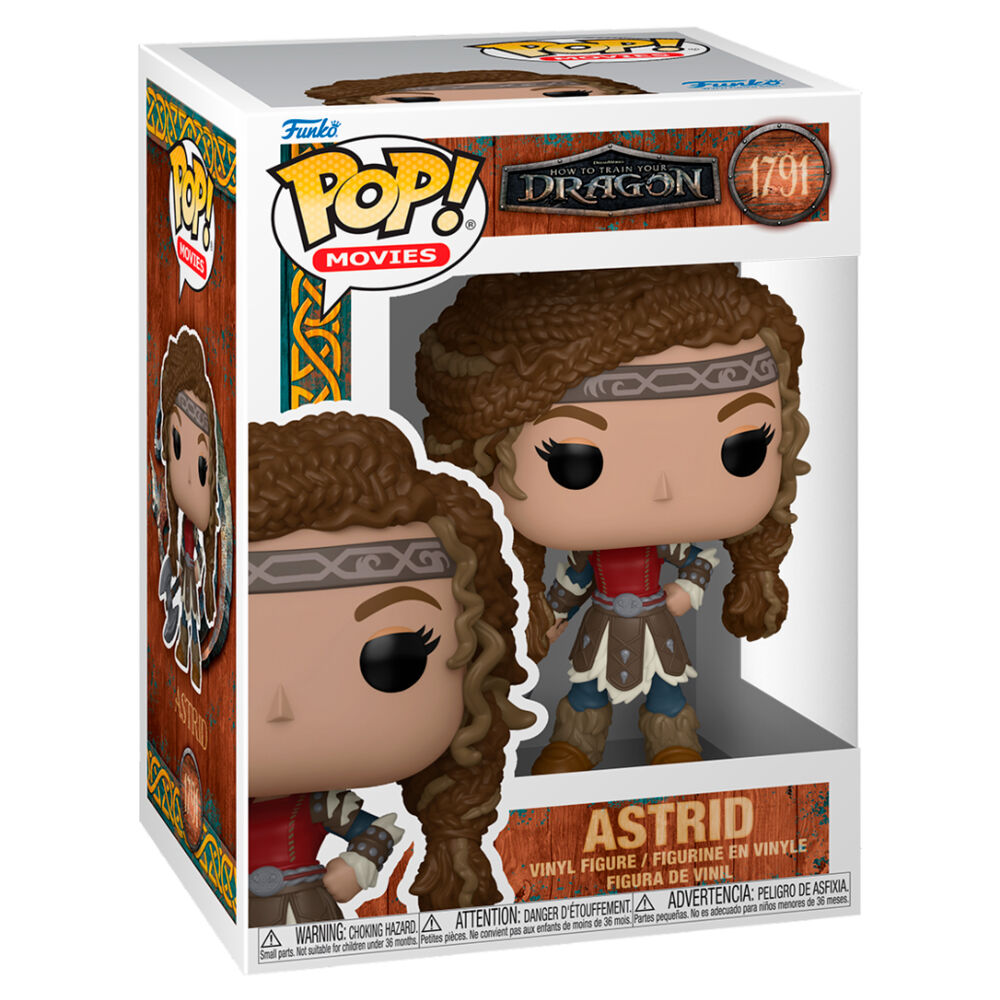 Funko pop cómo entrenar a tu dragón astrid