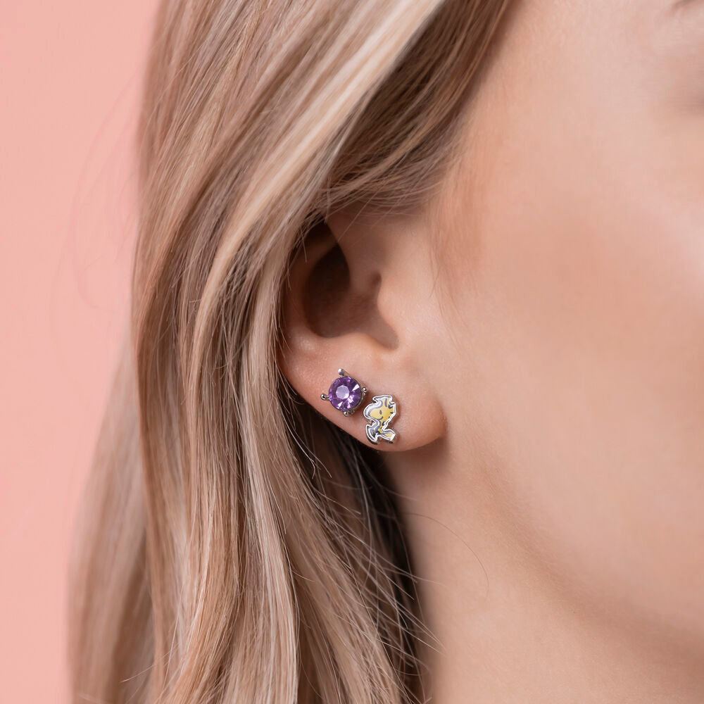 Set 3 Pares de pendientes Snoopy