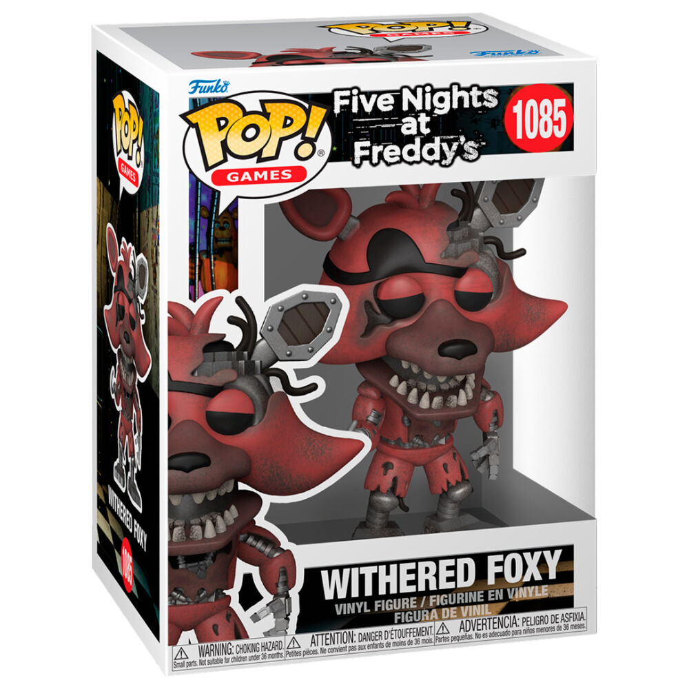 Five Nights at Freddy's POP! Vinyl Figura Withered Foxy 9 cm