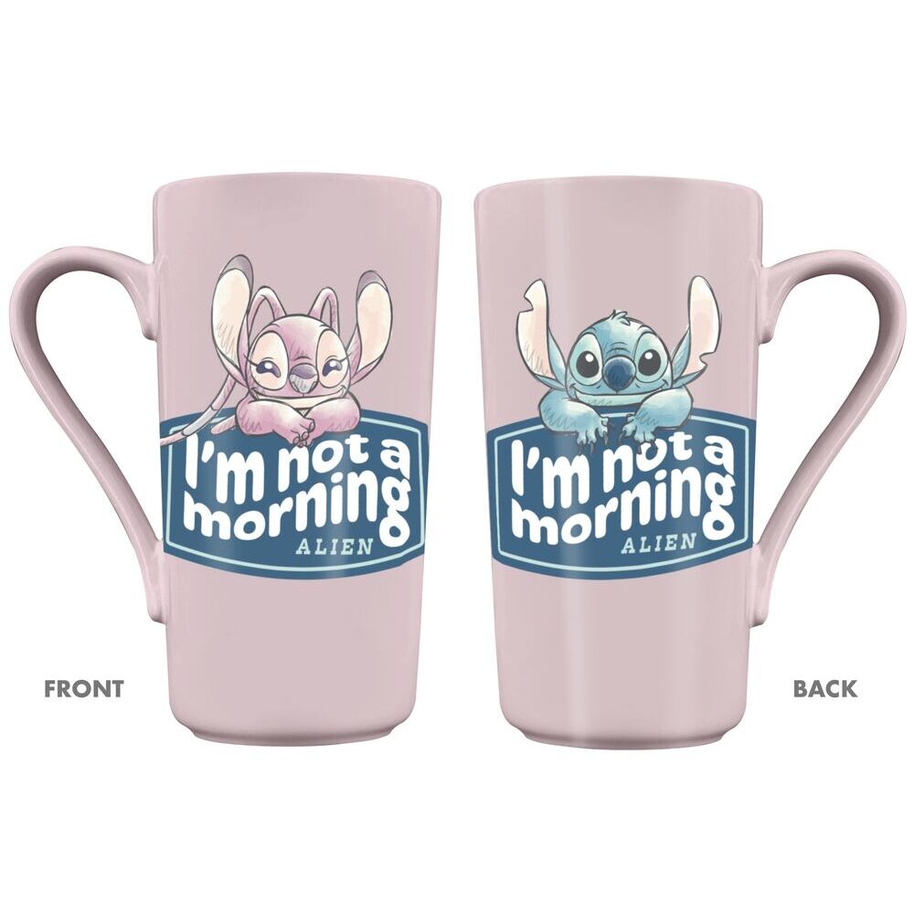 Taza Angel & Stitch Disney 470ml Frikytopia