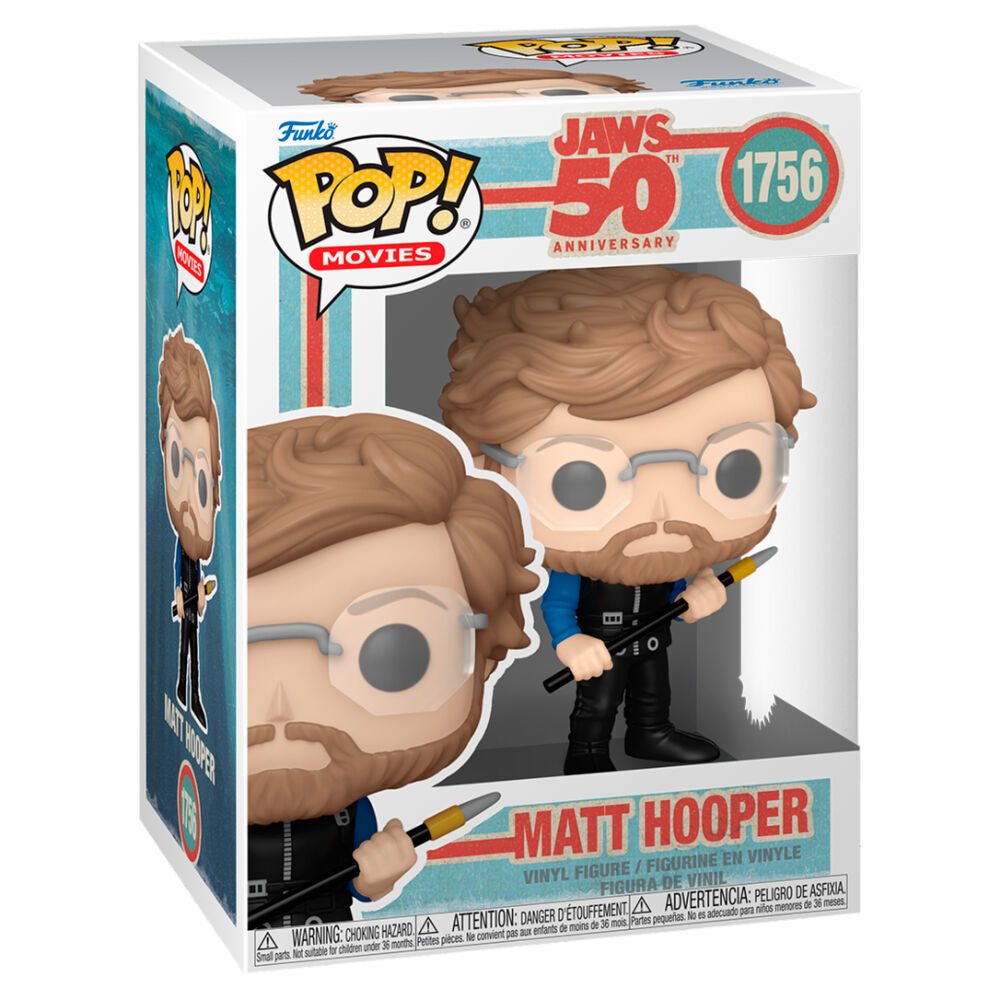 Tiburón POP! Vinyl Figura Matt Hooper 9 cm