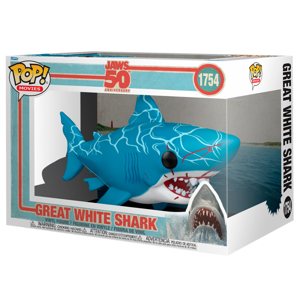 Tiburón Super Sized POP! Vinyl Figura GWS (Retro) 15 cm