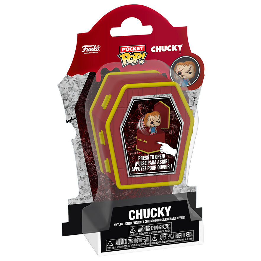 Chucky: el muñeco diabólic Figura Coffin Pocket POP! Vinyl Chucky